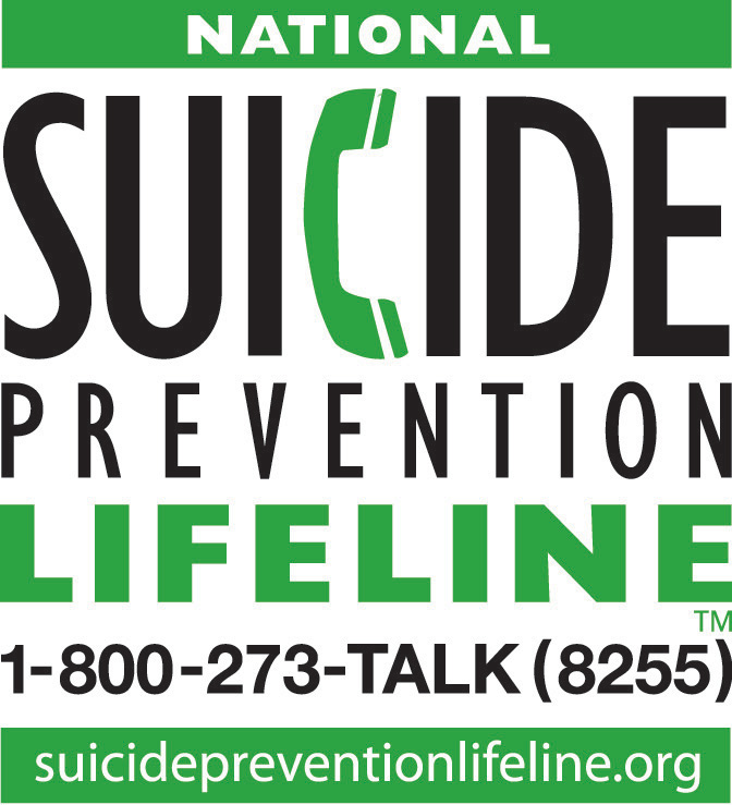 national suicide prevention lifeline logo
national suicide prevention lifeline logo with lifeline number: 1-800-273-talk (8255)
https://suicidepreventionlifeline.org/media-resources/