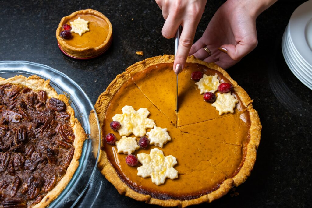 variety of pies \photo by Timothy Wolff on Unsplash